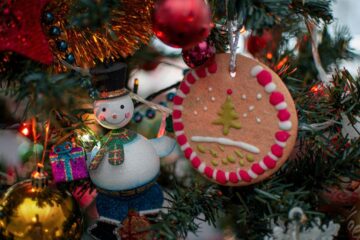 Timeless Christmas Ornaments and White Trees
