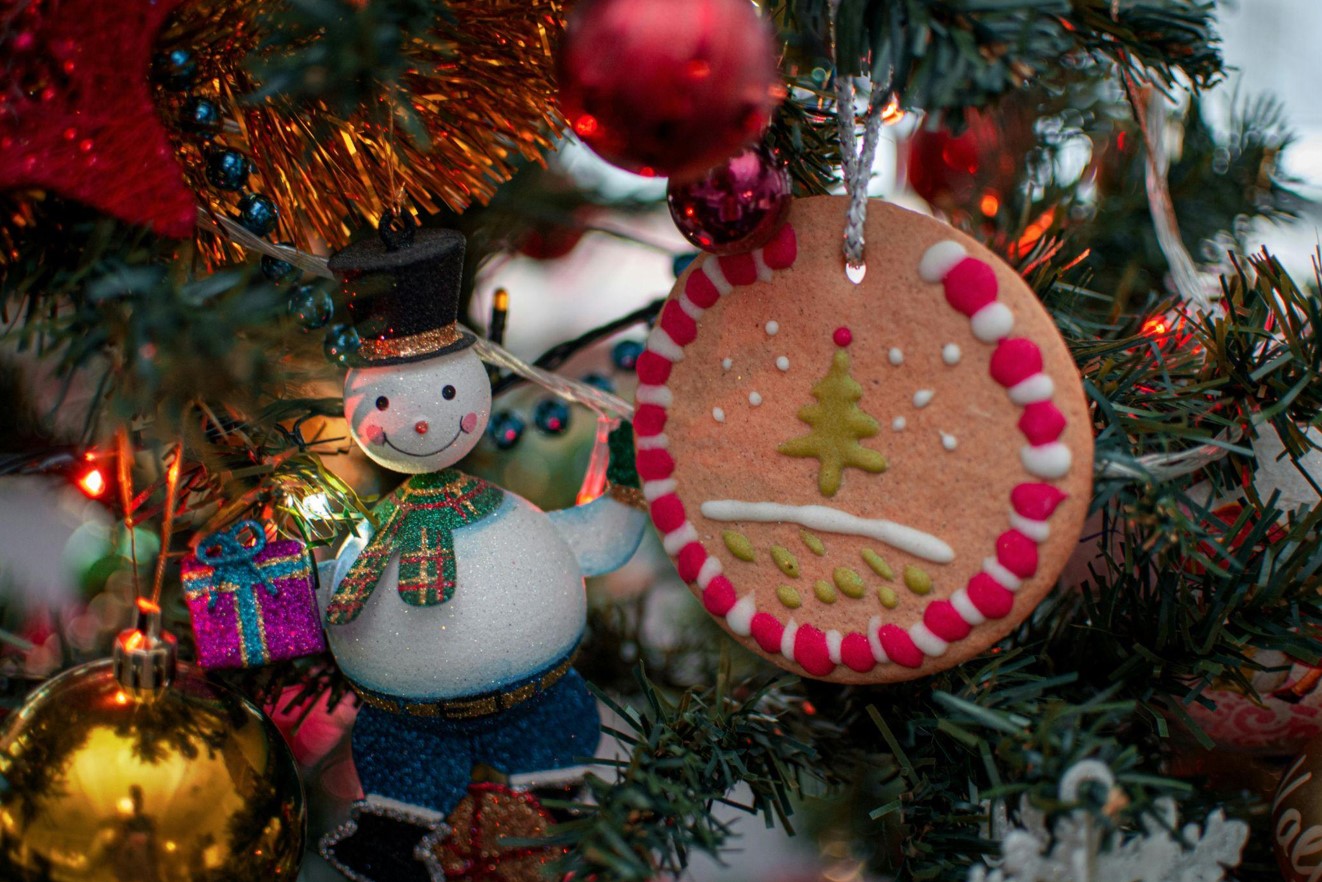 Timeless Christmas Ornaments and White Trees
